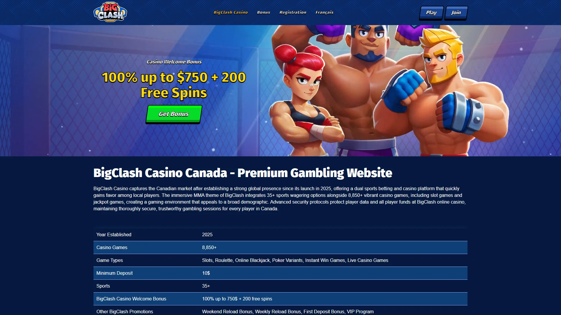 BigClash payment methods